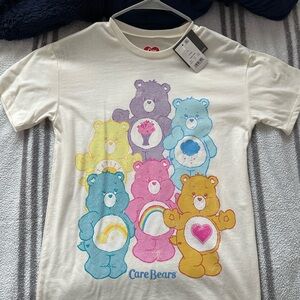 Care Bears White Cotton Blend Tee